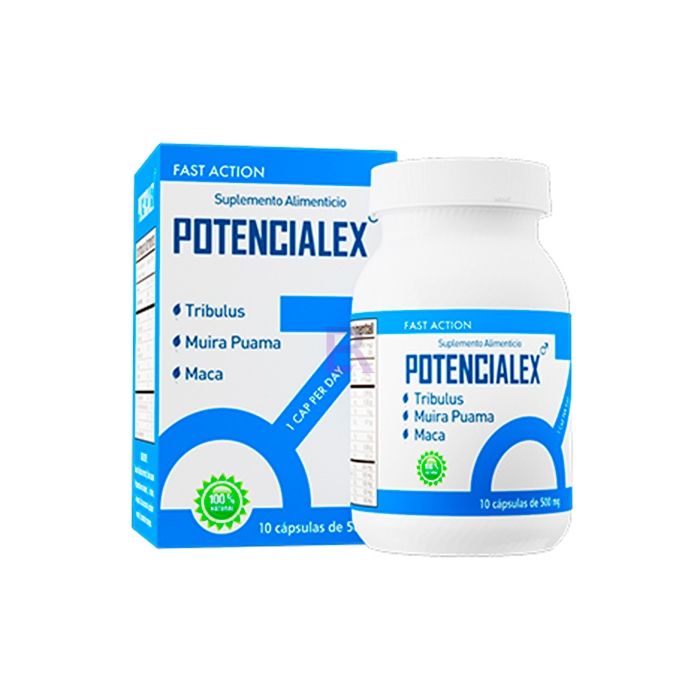 Potencialex caps | potenciador de la libido masculina