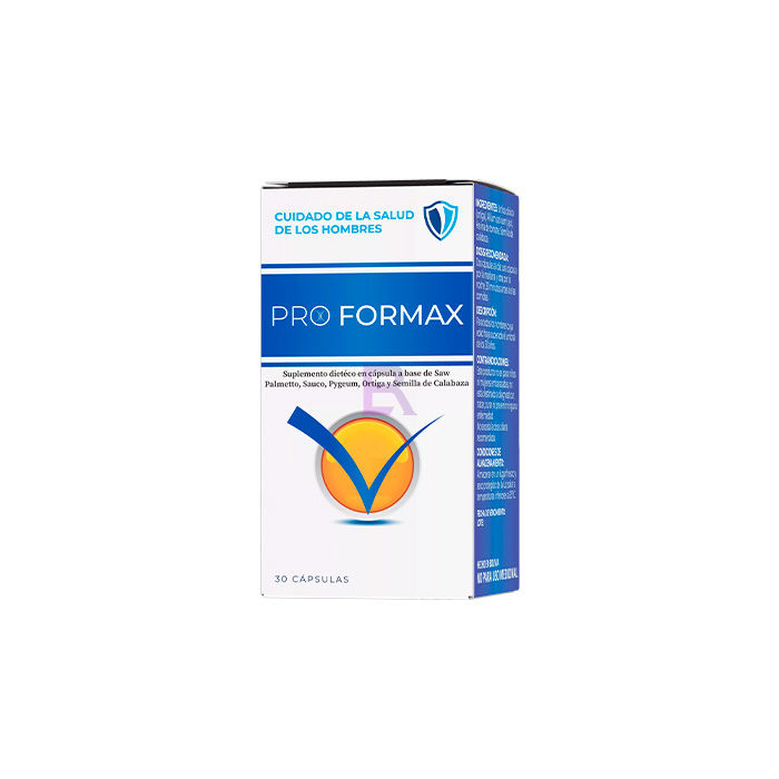 ProFormax Capsules | Suplemento de alimentos para mantener la salud de la próstata