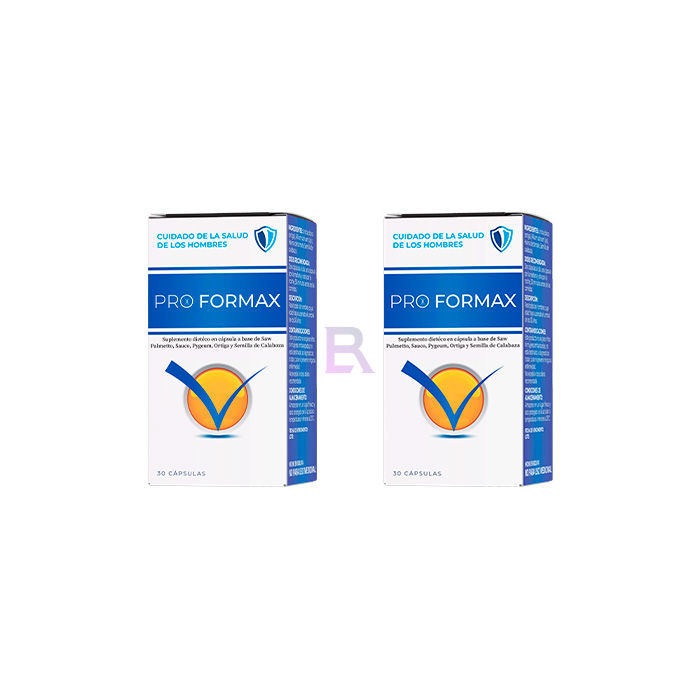 ProFormax Capsules | Suplemento de alimentos para mantener la salud de la próstata