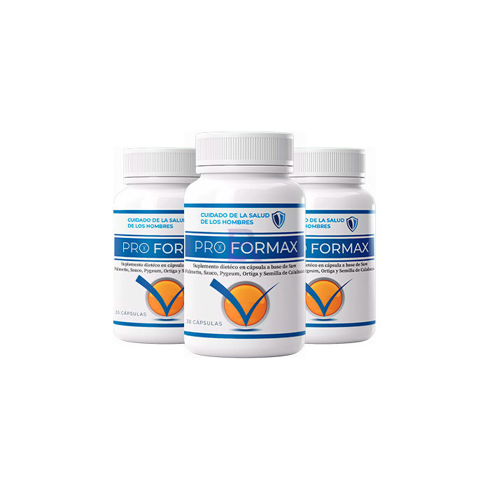 ProFormax Capsules | Suplemento de alimentos para mantener la salud de la próstata